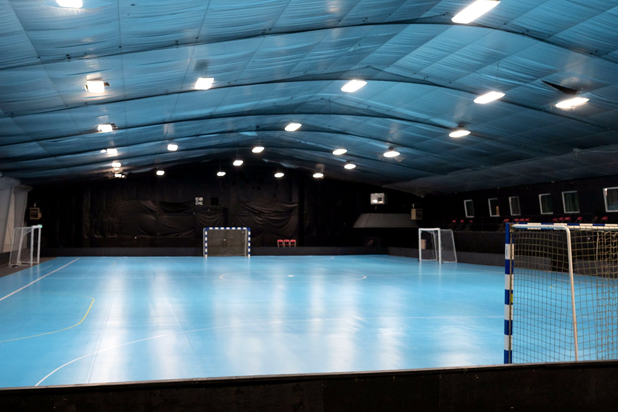 Full-size futsal court at 360 Vaughan